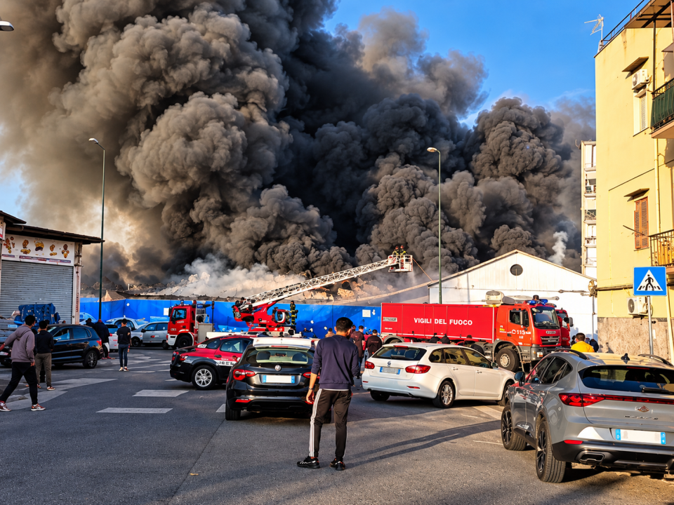 Incendio Via Brin