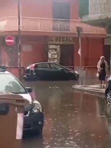 Pianura: allagamenti per il temporale